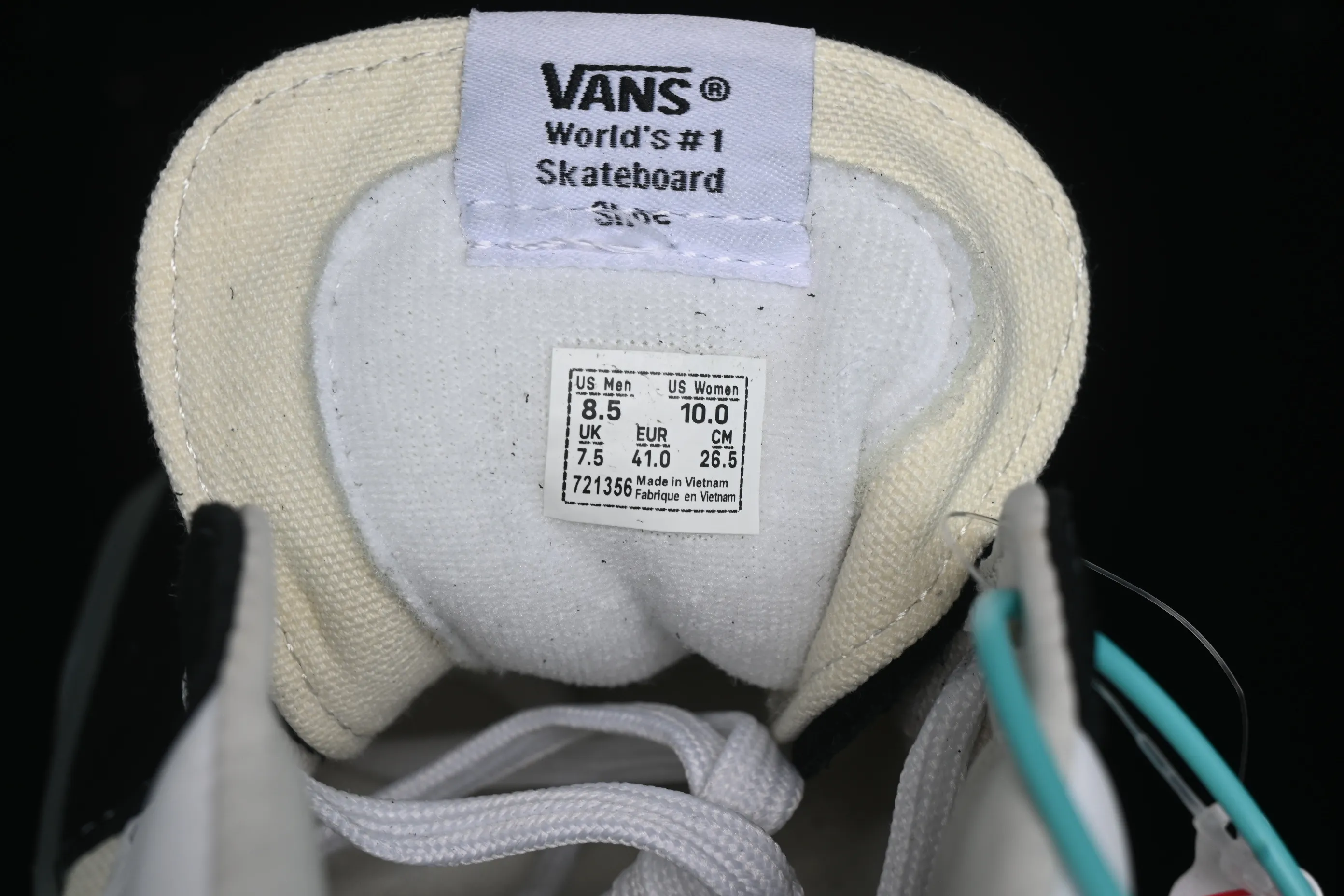 All categories Vans Vans series Vans Mid Vans China Palm Angels x Vans Sk8-Mid joint mid-top casual sneakers VN000CRPGRN
